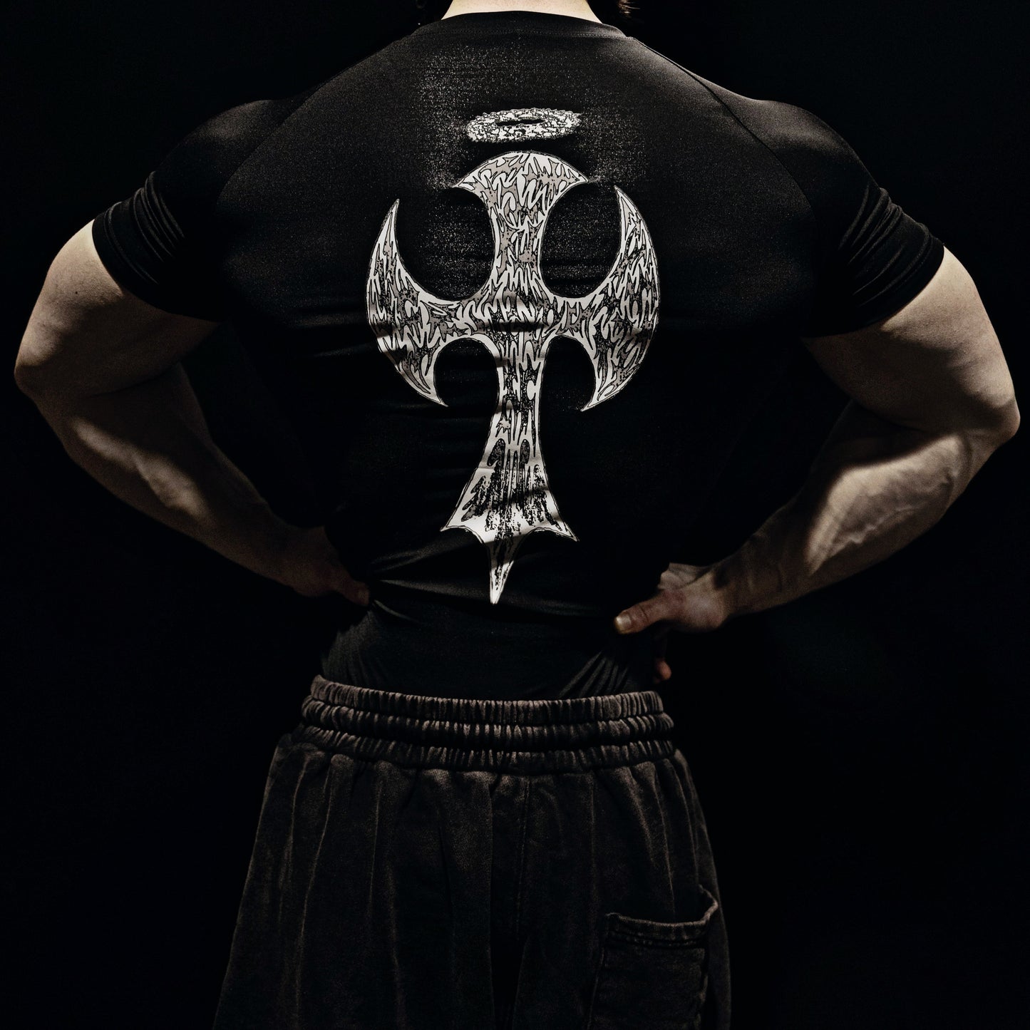 Crucifix Comp (SS) (Night Black)