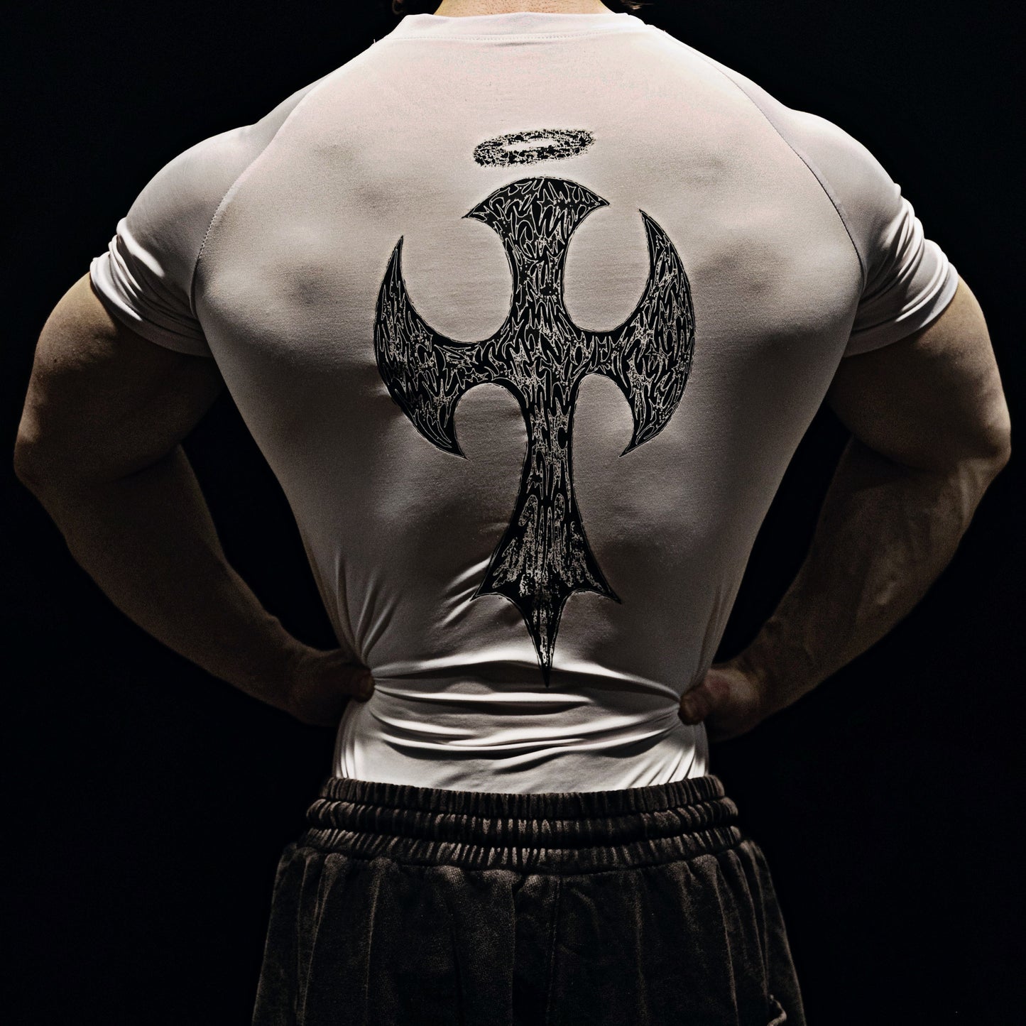 Crucifix Comp (SS) (Lucient White)
