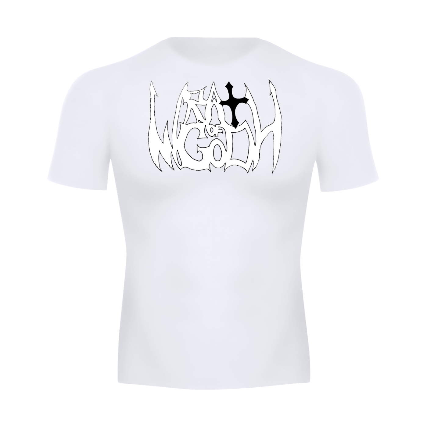 Crucifix Comp (SS) (Lucient White)